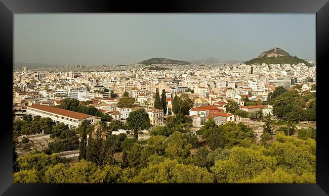  Athens Framed Print by Stephen Taylor