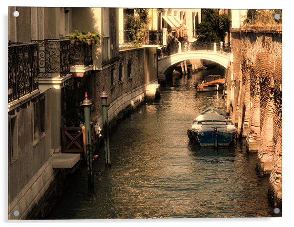 Venice Acrylic by Ann Garrett