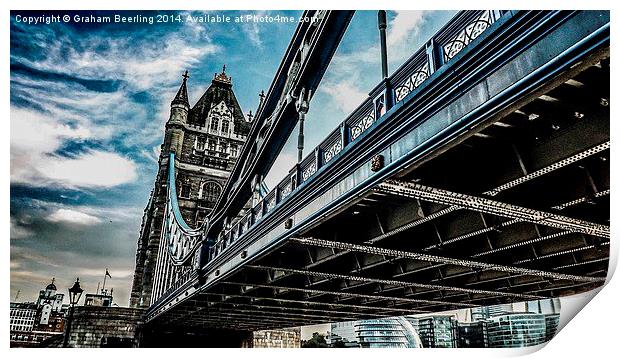  Tower Bridge Print by Graham Beerling