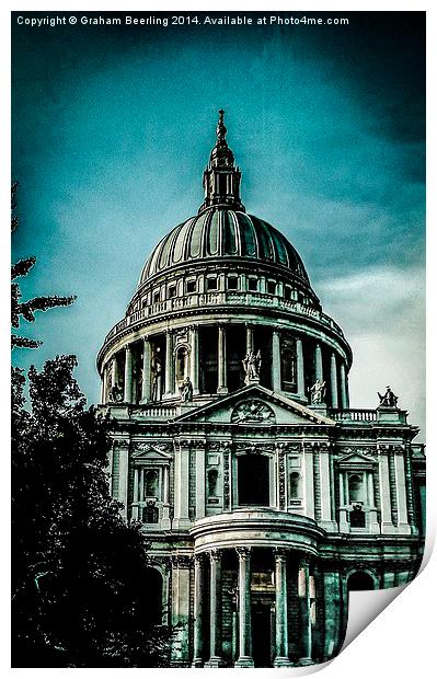  London St Pauls Print by Graham Beerling