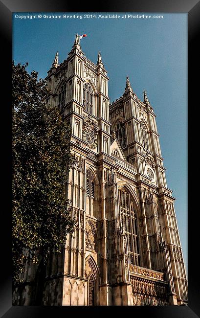 Westminster Abbey Framed Print by Graham Beerling