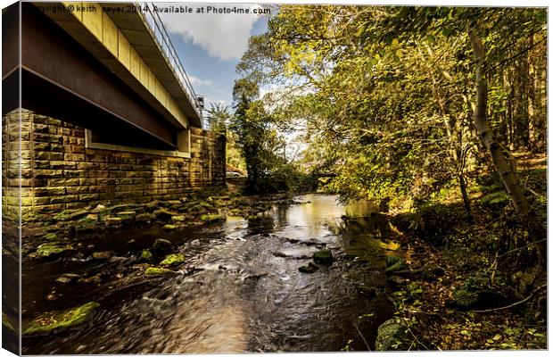  The Bridges Of Glaisdale Canvas Print by keith sayer