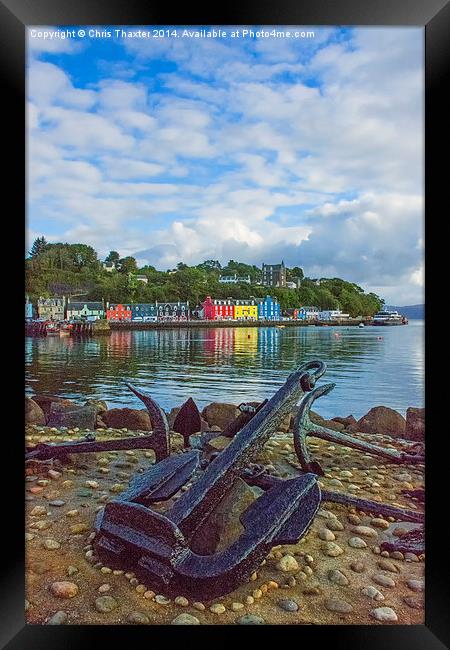 Tobermory 2 Isle of Mull  Framed Print by Chris Thaxter