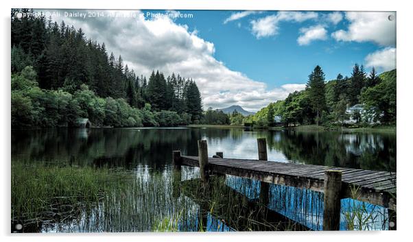  Loch Ard  Acrylic by Ali  Daisley