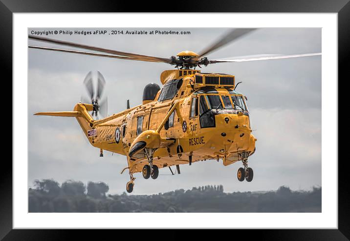 RAF Rescue Seaking  Framed Mounted Print by Philip Hodges aFIAP ,