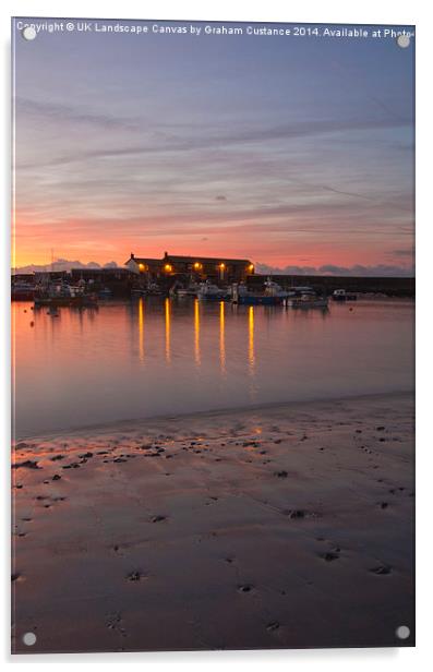  Lyme Regis  Acrylic by Graham Custance