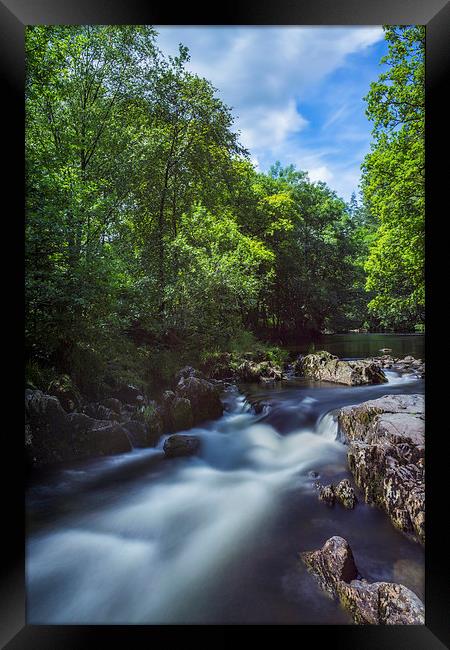  Summer River Framed Print by Ian Mitchell