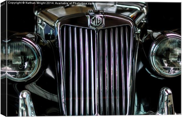  MG classic Canvas Print by Nathan Wright