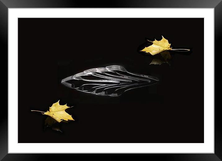 BLACK ICE............thought provoking art by JCst Framed Mounted Print by JC studios LRPS ARPS