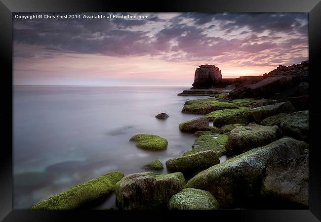  Serenity at Pulpit Rock Framed Print by Chris Frost