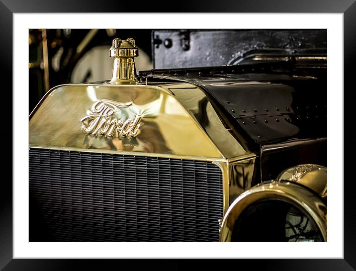  Ford Model T Car Framed Mounted Print by Tanya Hall