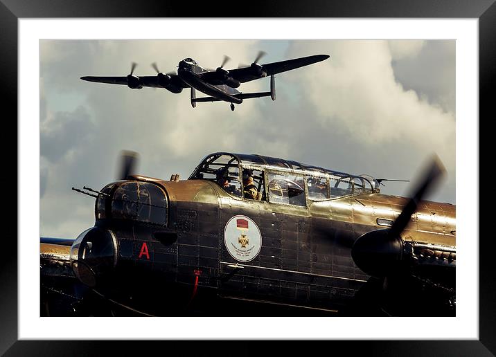  Lancasters Framed Mounted Print by Sam Smith
