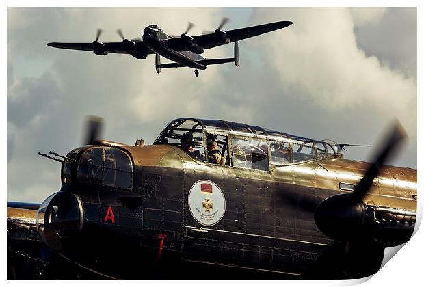  Lancasters Print by Sam Smith