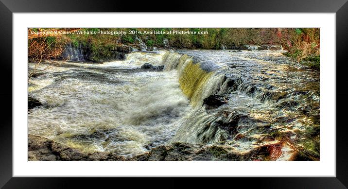  Upper Falls Aysgarth 1 - Yorkshire Dales Framed Mounted Print by Colin Williams Photography