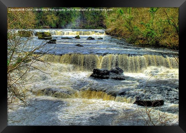  Upper Falls Aysgarth 2 - Yorkshire Dales Framed Print by Colin Williams Photography