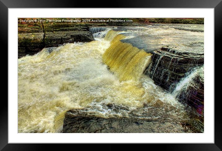  Lower Falls Aysgarth 2 - Yorkshire Dales Framed Mounted Print by Colin Williams Photography