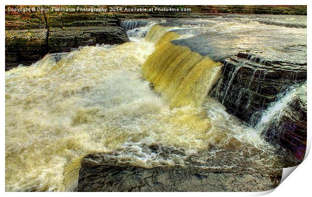  Lower Falls Aysgarth 2 - Yorkshire Dales Print by Colin Williams Photography