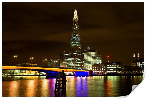  The Shard Print by Malcolm Smith