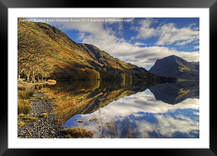  Buttermere Framed Mounted Print by Jamie Green