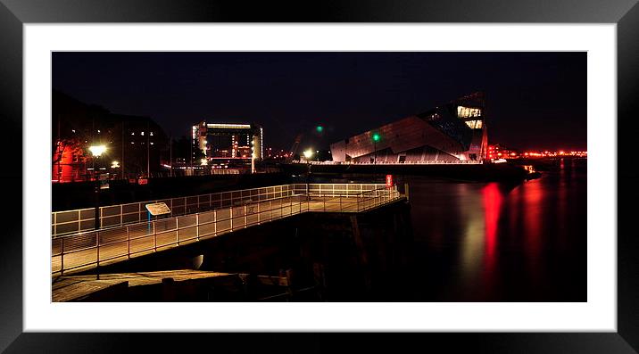  The Deep at Night Framed Mounted Print by Jon Fixter