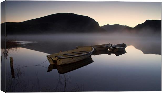  Llyn Nantlle Canvas Print by Rory Trappe