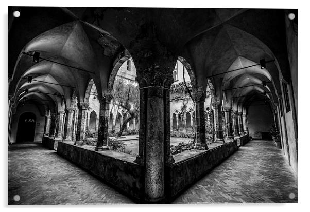  Cloisters Here, Cloisters There, Cloisters Everyw Acrylic by Russell Cram