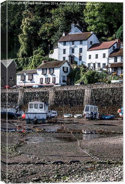  Lynmouth Canvas Print by Laura Witherden