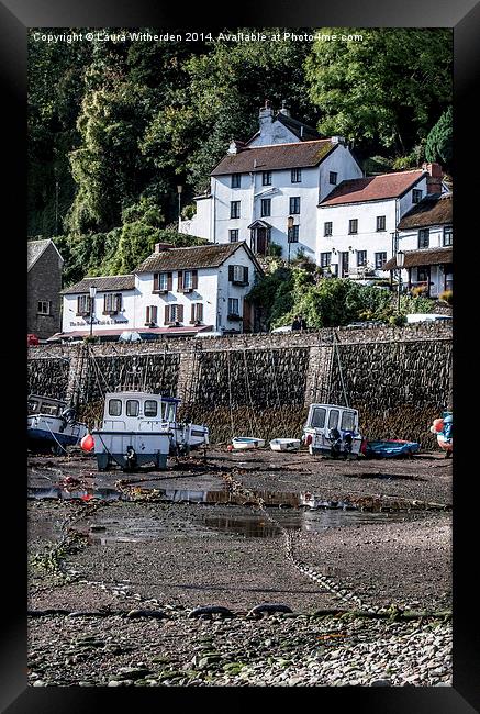  Lynmouth Framed Print by Laura Witherden