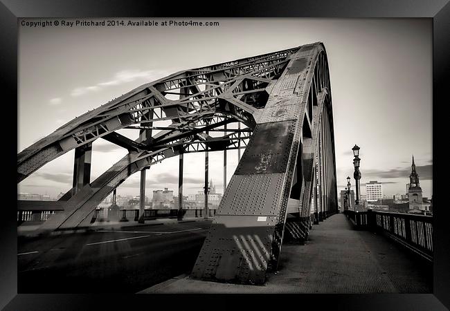 Tyne Bridge  Framed Print by Ray Pritchard