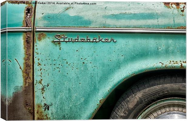 Studebaker Lark VIII automobile Canvas Print by Andrew Harker