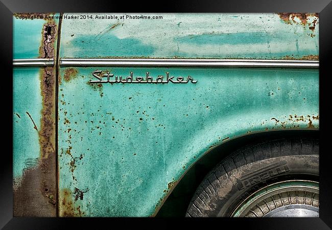 Studebaker Lark VIII automobile Framed Print by Andrew Harker