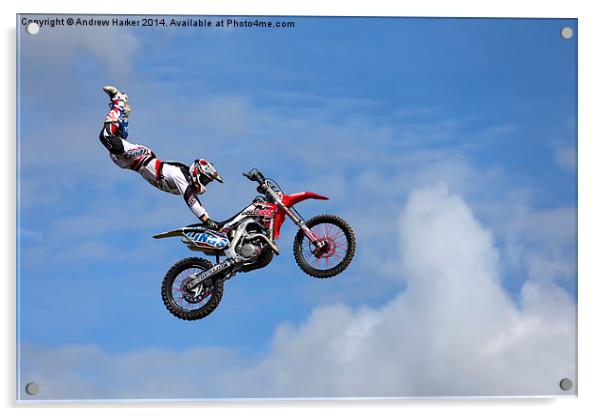 Bolddog Lings FMX Display Team Acrylic by Andrew Harker