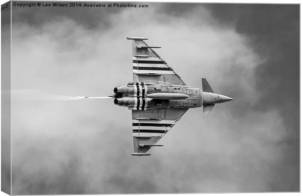  D Day Eurofighter Canvas Print by Lee Wilson