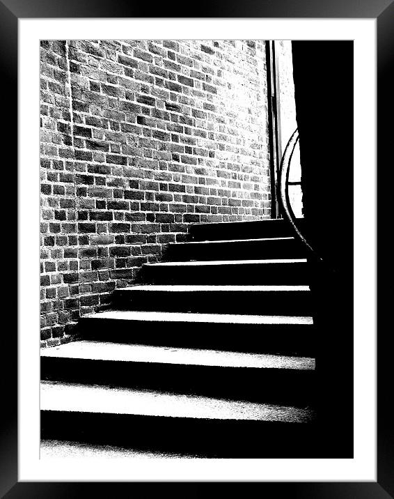  Steps Framed Mounted Print by Jeremy Moseley