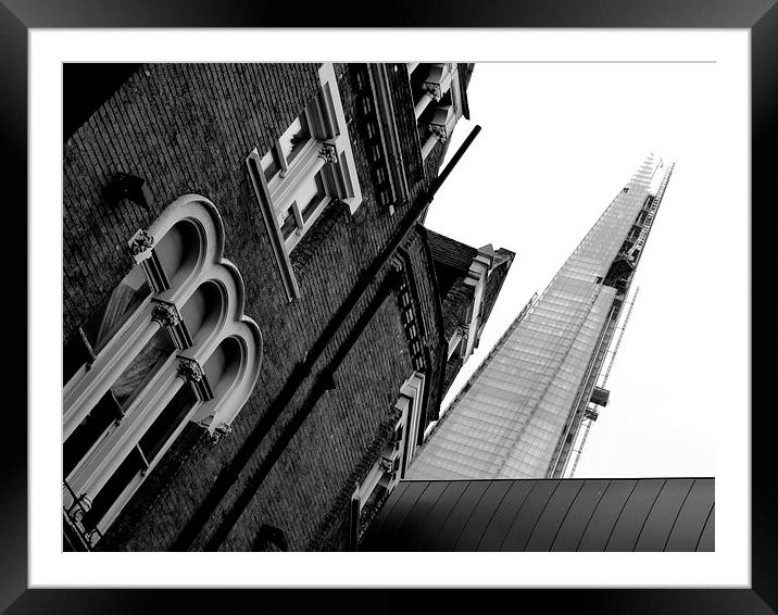  The Shard Framed Mounted Print by Jeremy Moseley