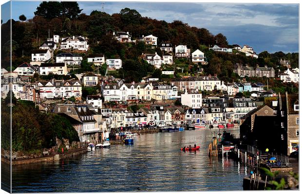Early morning on the River Looe Canvas Print by Rosie Spooner