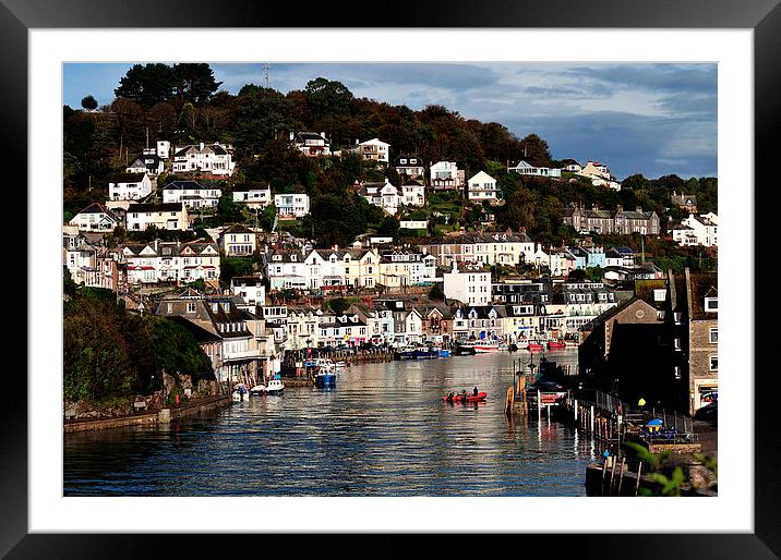 Early morning on the River Looe Framed Mounted Print by Rosie Spooner