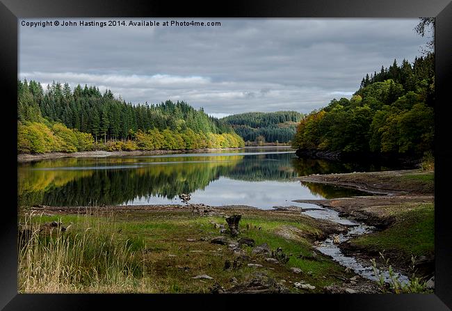 Autumn's Colourful Landscape Framed Print by John Hastings