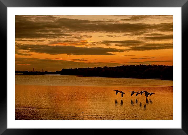  By Dawns Early Light Framed Mounted Print by peter tachauer