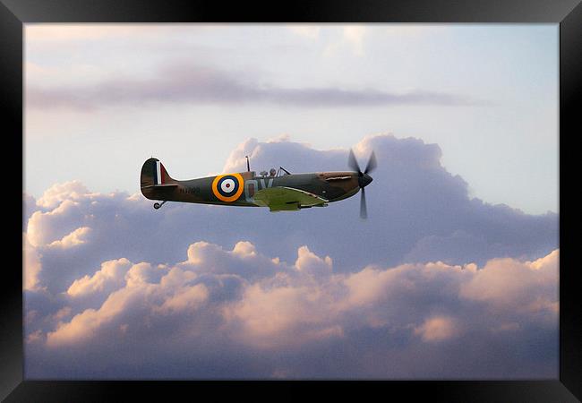 Spitfire Mk1 N3200  Framed Print by J Biggadike