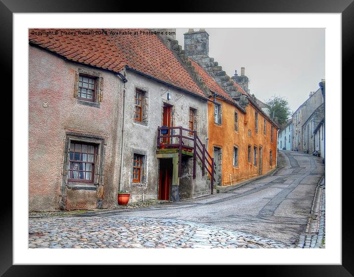  The Royal Burgh of Culross Framed Mounted Print by Tracey Russell
