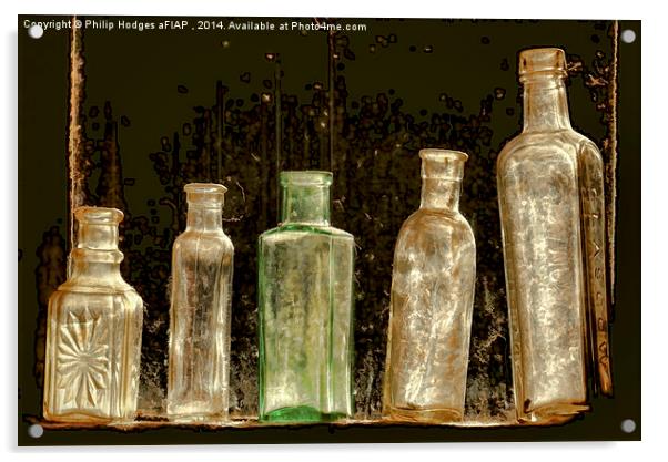 Bottled Sunlight  Acrylic by Philip Hodges aFIAP ,