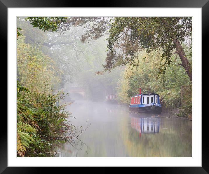 The Basingstoke Canal Framed Mounted Print by Steve Liptrot