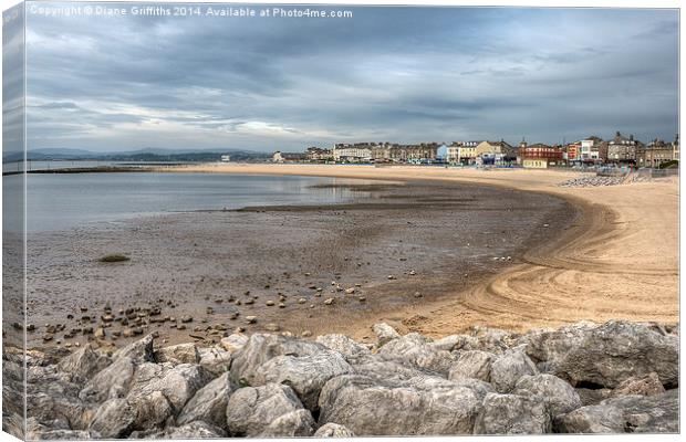  Morecambe Canvas Print by Diane Griffiths