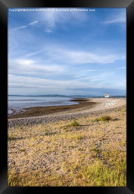  Morecambe Bay Framed Print by Diane Griffiths