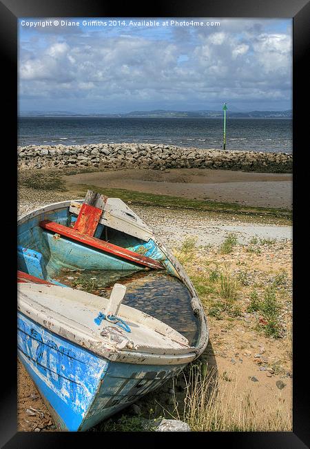  Morecambe Bay Framed Print by Diane Griffiths