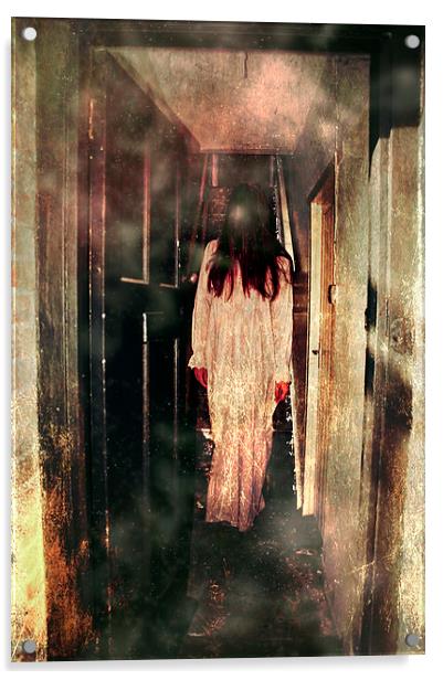  Haunted Acrylic by Dawn Cox