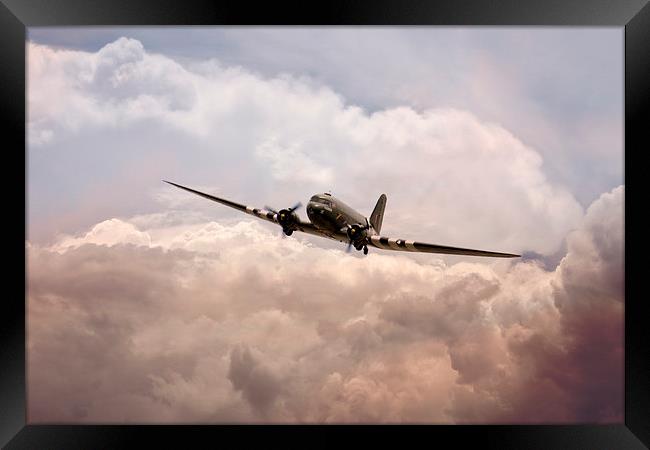 Warbirds - Douglas C-47 Dakota Framed Print by J Biggadike