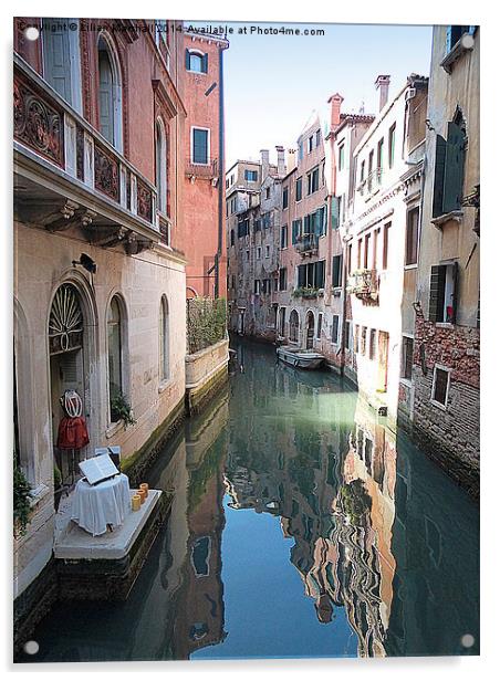  Venice.Italy Acrylic by Lilian Marshall