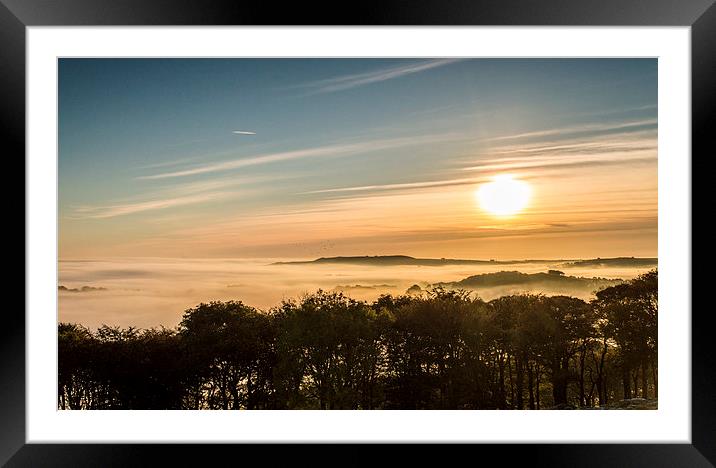 Buxton Sunrise Framed Mounted Print by Laura Kenny